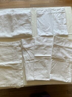 Set of 6 Ralph Lauren Blue Label and Lauren RL pillow covers